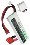 123accu huismerk T-Plug AWG14 / JST-XH-2.54 AWG24 accu (1800 mAh) ANB00064 - 1