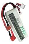 123accu huismerk T-Plug AWG14 / JST-XH-2.54 AWG24 accu (7.4 V, 2100 mAh)  ANB00082 - 1