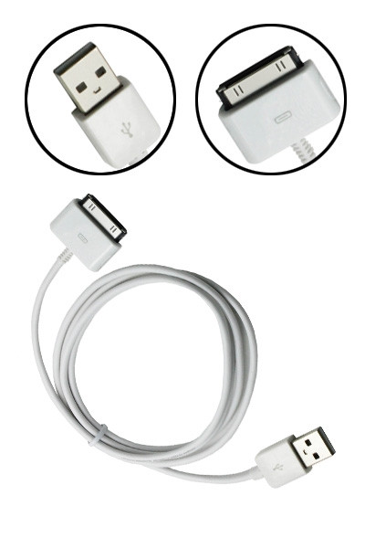 123accu huismerk USB naar Apple Dock kabel  ANB00146 - 1