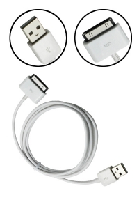 123accu huismerk USB naar Apple Dock kabel  ANB00146