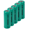 123accu oplaadbare 2/3AAA batterij 5 stuks (1.2 V, 400 mAh, Ni-Mh) ADR00126 - 1