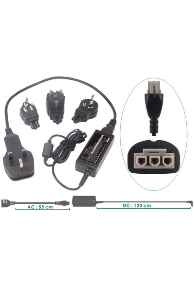 123accu vervangt HP 0957-2118 / 0957-2119 oplader (123accu huismerk) AHP00486 - 1