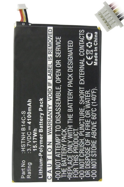 123accu vervangt HP 739691-001 / 10979176-00 / HSTNH B14C-S accu (4100 mAh) AHP00245 - 1