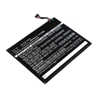 123accu vervangt HP 805089-001 / MLP3810980 accu (3.8 V, 4800 mAh) AHP00525
