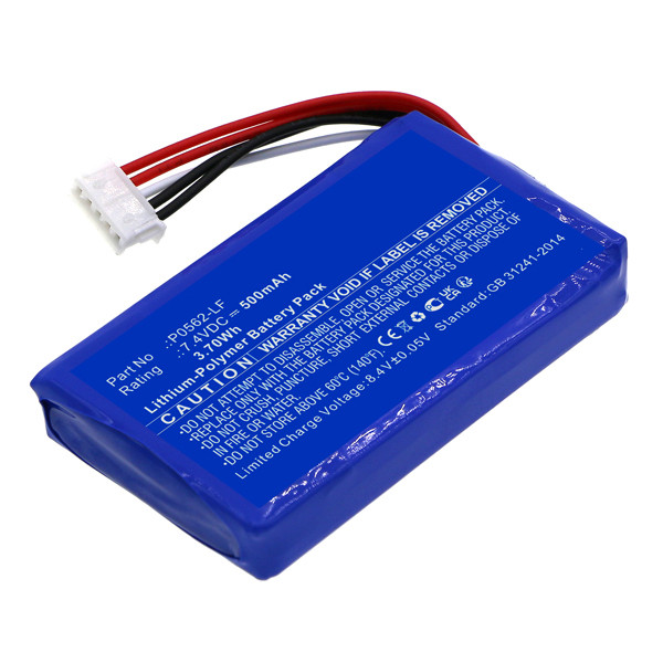123accu vervangt HP 923052 / P0562-LF / 923052PH 2S accu (7.4 V, 500 mAh) AHP00817 - 1