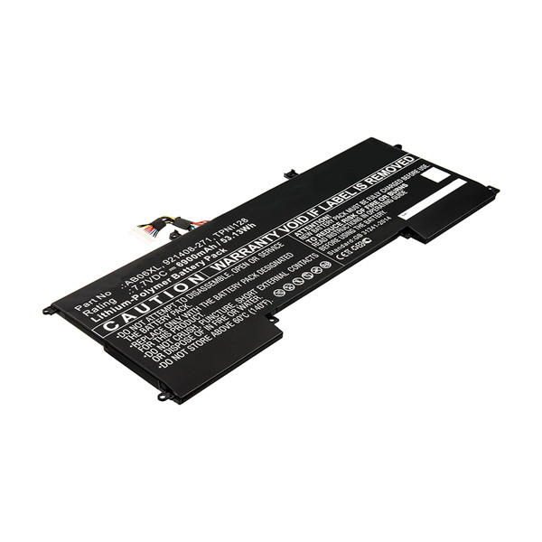 123accu vervangt HP AB06XL / 921438-855 / HSTNN-DB8C accu (7.7 V, 6900 mAh) AHP00693 - 1