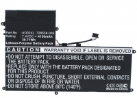 123accu vervangt HP AO02XL / 728558-005 accu (4150 mAh) AHP00284