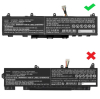 123accu vervangt HP CC03XL / L78555-005 / HSTNN-DB9Q accu (11.55 V, 4300 mAh) AHP00771 - 4