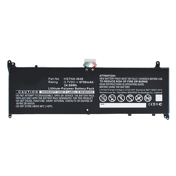 123accu vervangt HP DW02XL / 694501-001 / HSTNN-DB4B accu (6750 mAh) AHP00428 - 1