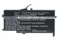 123accu vervangt HP EG04XL / 681951-001 / HSTNN-DB3T accu (14.8 V, 4050 mAh) AHP00270