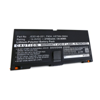 123accu vervangt HP FN04 / 635146-001 / HSTNN-DB0H accu (14.8 V, 2700 mAh) AHP00518