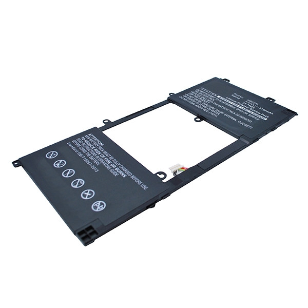 123accu vervangt HP NB02XL / 726596-001 / HSTNN-DB5K accu (7.4 V, 3750 mAh) AHP00433 - 1