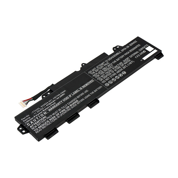 123accu vervangt HP TT03XL / 933322-855 / HSTNN-DB8K accu (11.55 V, 4700 mAh) AHP00667 - 1