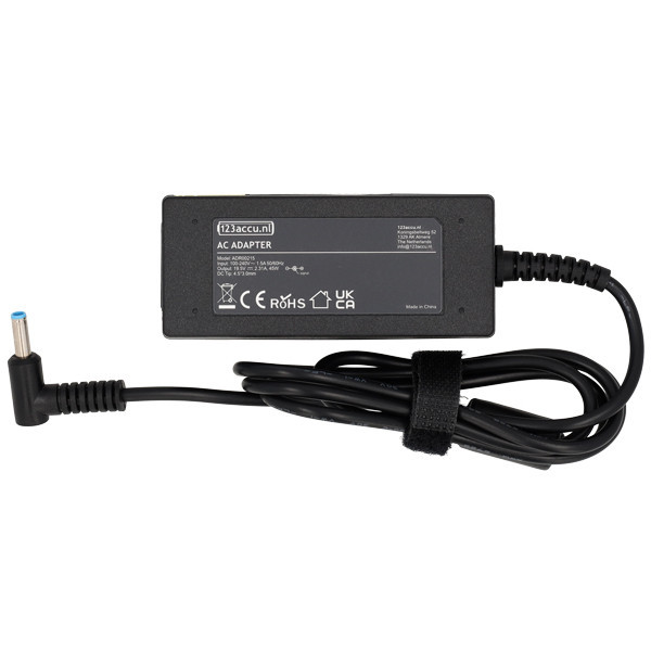123accu vervangt HP adapter (19.5 V, 2.31 A, 45 W, 4.5 x 3.0 plugmaat) AHP00773 - 3