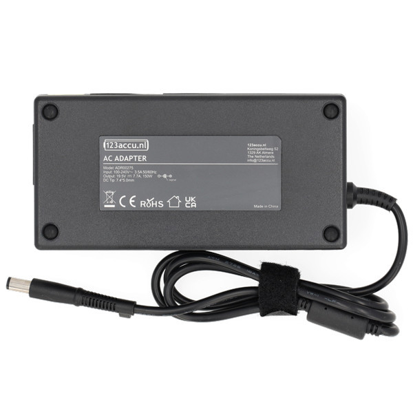 123accu vervangt HP adapter (19.5 V, 7.7 A, 150 W, 7.4 x 5.0 plugmaat) AHP00606 - 3