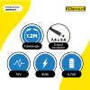 123accu vervangt HP adapter (19 V, 4.74 A, 90 W, 7.4 x 5.0 plugmaat) ADR00233 - 3
