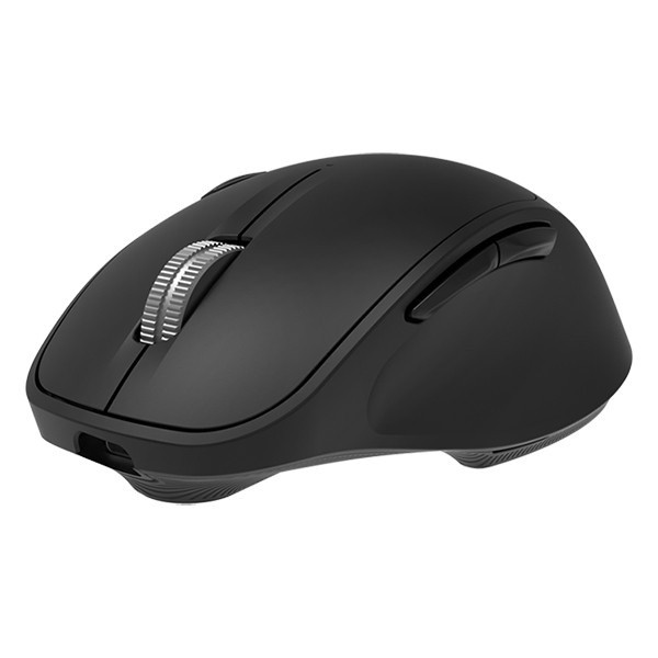 123inkt MW300 ergonomische draadloze muis zwart 301441 - 3