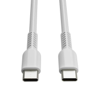 123inkt USB-C naar USB-C 2.0 oplaadkabel wit (1 meter)  302268