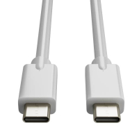 123inkt USB-C naar USB-C 3.2 oplaadkabel wit (2 meter)  302270