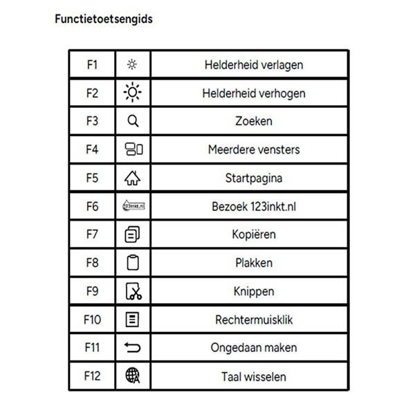 123inkt ergonomisch draadloos toetsenbord TW200 zwart 302526 - 5