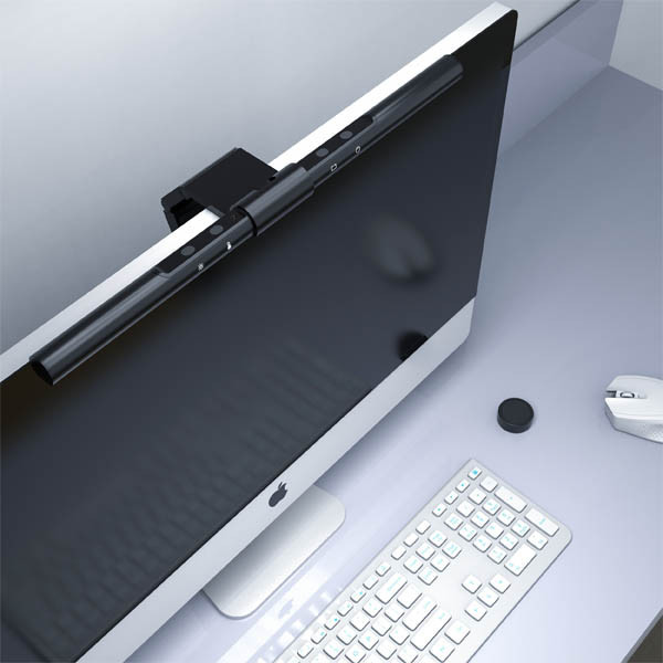 123inkt monitorlamp met afstandsbediening zwart (40 cm) 390034 - 4