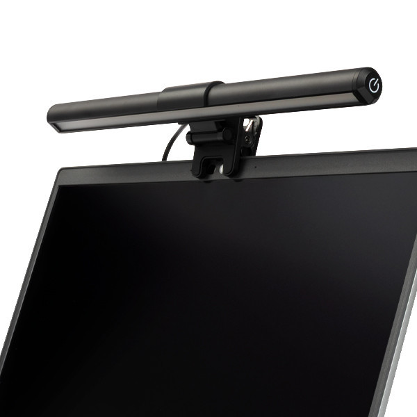 123inkt monitorlamp voor de laptop met klem zwart (31 cm) 390032 - 3