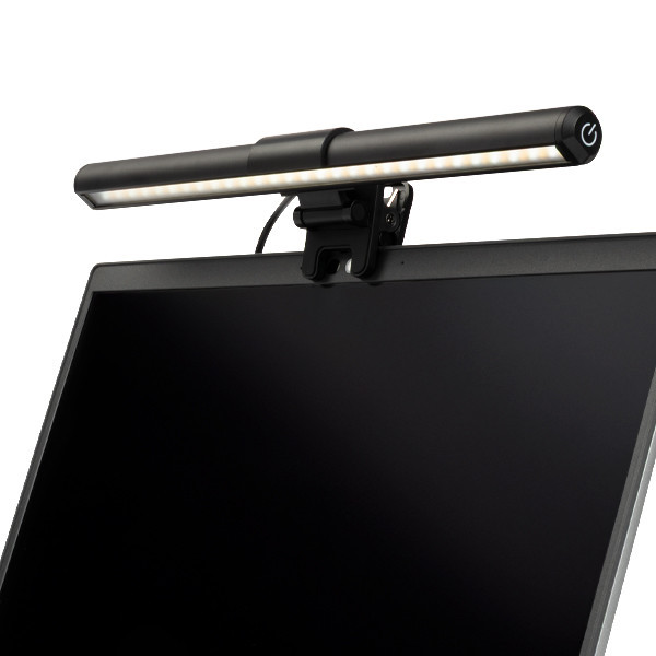 123inkt monitorlamp voor de laptop met klem zwart (31 cm) 390032 - 4