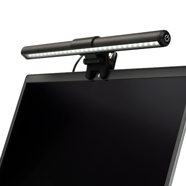 123inkt monitorlamp voor de laptop met klem zwart (31 cm) 390032 - 5