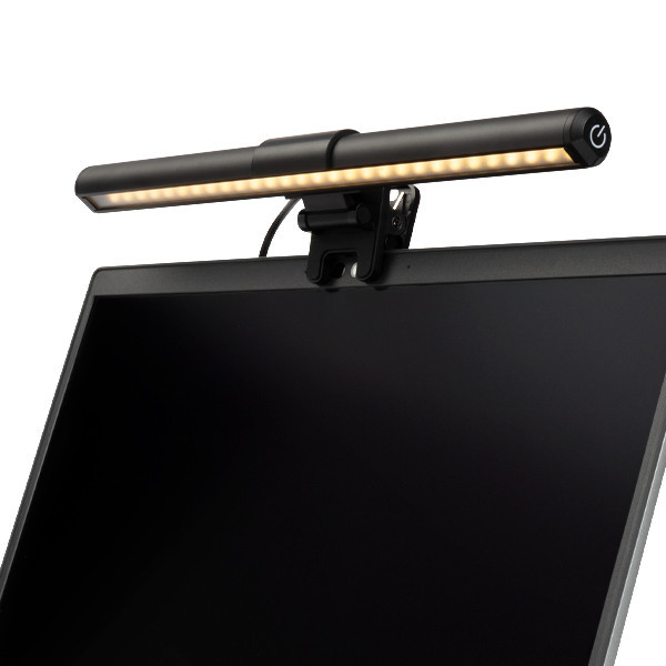 123inkt monitorlamp voor de laptop met klem zwart (31 cm) 390032 - 6
