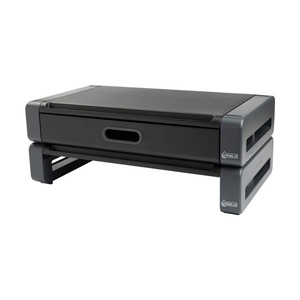 123inkt monitorstandaard zwart/grijs 302203 - 2