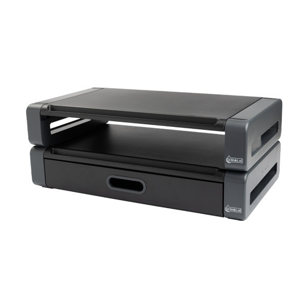 123inkt monitorstandaard zwart/grijs 302203 - 3