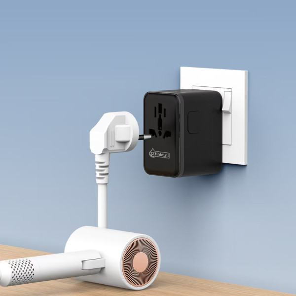123inkt reisadapter/oplader 35W met 2 USB-A + 3 USB-C  390043 - 8