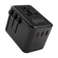 123inkt reisadapter/oplader 67W met 1 USB-A + 3 USB-C  390045