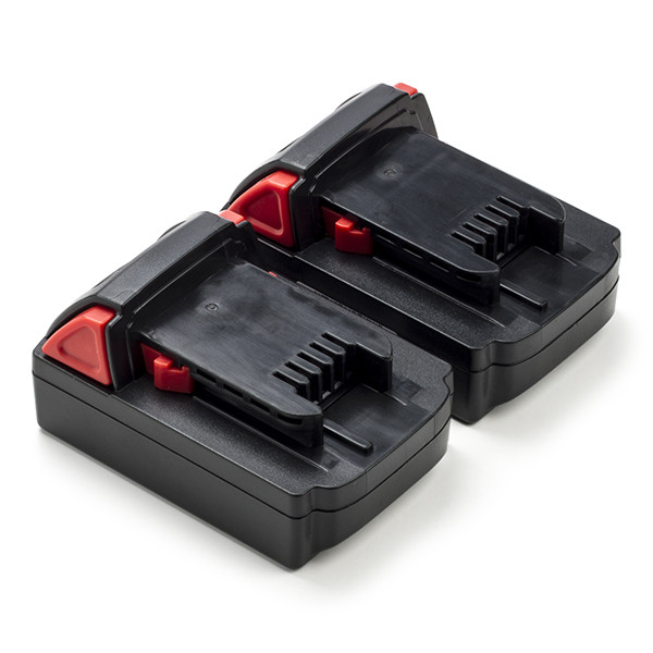 2-Pack Milwaukee M18 B2 / 4932430062 accu's (18 V, 2.0 Ah, 123accu huismerk)  AMI00617 - 1