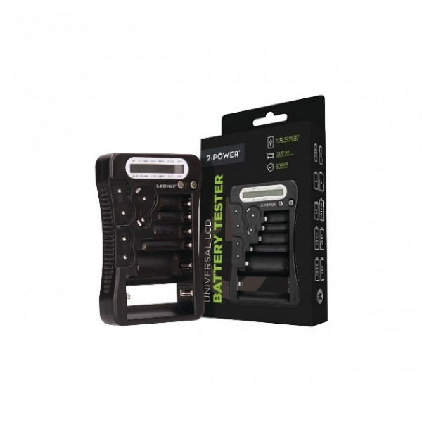 2-Power Universele Digitale Batterijentester  A2P00002 - 