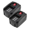 2 Stuks:  Bosch Power For All 18V | PBA 18V | 1600A011T8 accu's (18 V, 3.0 Ah, 123accu huismerk)