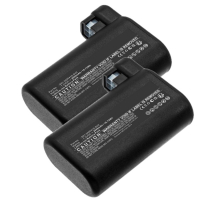 2 stuks: AEG / Electrolux OSBP72LI25 / 4060001007 accu's (7.2V, 2.6 Ah, 123accu huismerk)  AAE00138