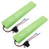 2 stuks: Acorn Stairlift / OM0104 / Bison 80 / Brooks 80 (12 V, 5000mAh, 123accu huismerk) AAC00941 - 1