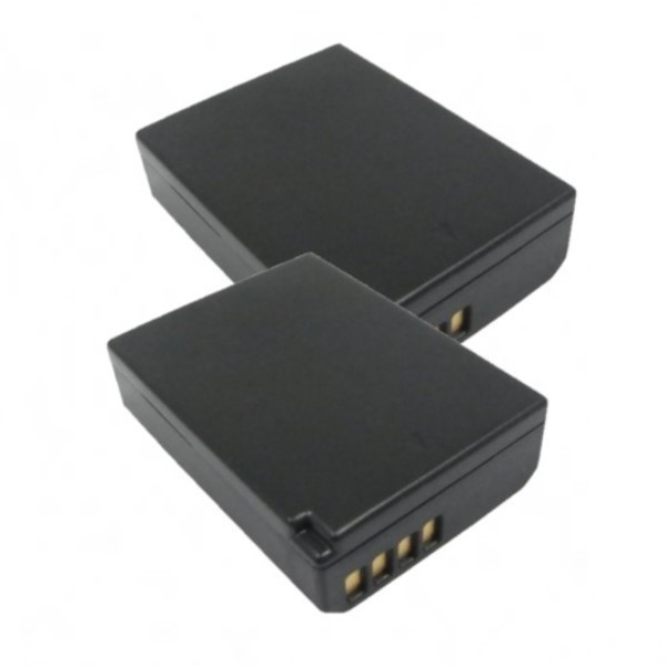 2 stuks: Canon LP-E10 / 5108B002 accu's + lader (7.4 V, 950 mAh, 123accu huismerk) ACA00546 - 2