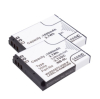 2 stuks: Canon NB-6L / 8724B001 accu's (3.7 V, 1000 mAh, 123accu huismerk)