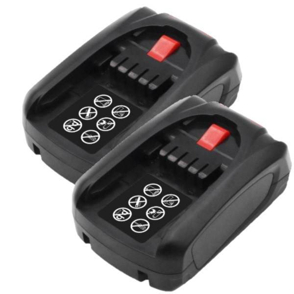 2 stuks: Gardena ALL18V / PBA 18V/36 2.0 Ah / 14902-20 accu's (18 V, 2.0 Ah, 123accu huismerk) AGA00379 - 1