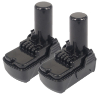 2 stuks: Hitachi - Hikoki BCL1015 / BCL1030 accu's (10.8 V, 1.5 Ah, Li-ion, 123accu huismerk) AHI00334