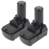 2 stuks: Hitachi - Hikoki BCL1015 / BCL1030 accu's (10.8 V, 1.5 Ah, Li-ion, 123accu huismerk) AHI00334 - 1