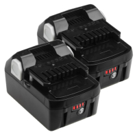 2 stuks: Hitachi - Hikoki BSL1850 / BSL1850MA accu's (18 V, 5.0 Ah, Li-ion, 123accu huismerk) AHI00290