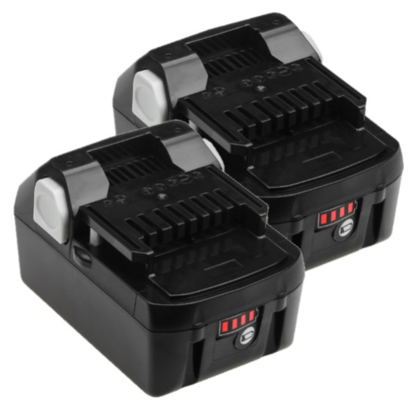 2 stuks: Hitachi - Hikoki BSL1850 / BSL1850MA accu's (18 V, 6.0 Ah, Li-ion, 123accu's huismerk) AHI00293 - 1