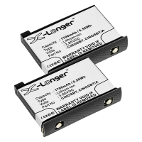 2 stuks: Insta360 One X2 / CINOSBT/A accu (3.85 V, 1700 mAh, 123accu huismerk) AIN00295