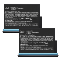 2 stuks: Insta360 X4 Air / CINSBAFA accu (3.89 V, 2000 mAh, 123accu huismerk) AIN00297