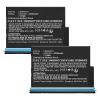 2 stuks: Insta360 X4 Air / CINSBAFA accu (3.89 V, 2000 mAh, 123accu huismerk) AIN00297 - 1