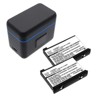 2 stuks: Insta360 X4 / CINSBBMA accu met oplader (3.85 V, 2350 mAh, 123accu huismerk) AIN00292