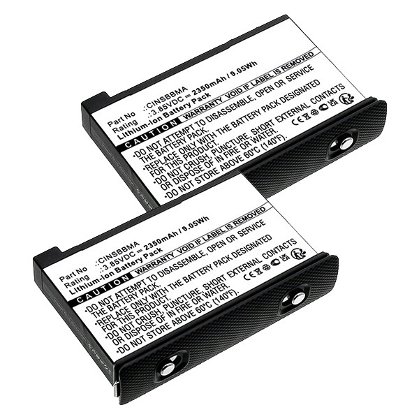 2 stuks: Insta360 X4 / CINSBBMA accu's (3.85 V, 2350 mAh, 123accu huismerk) AIN00291 - 1